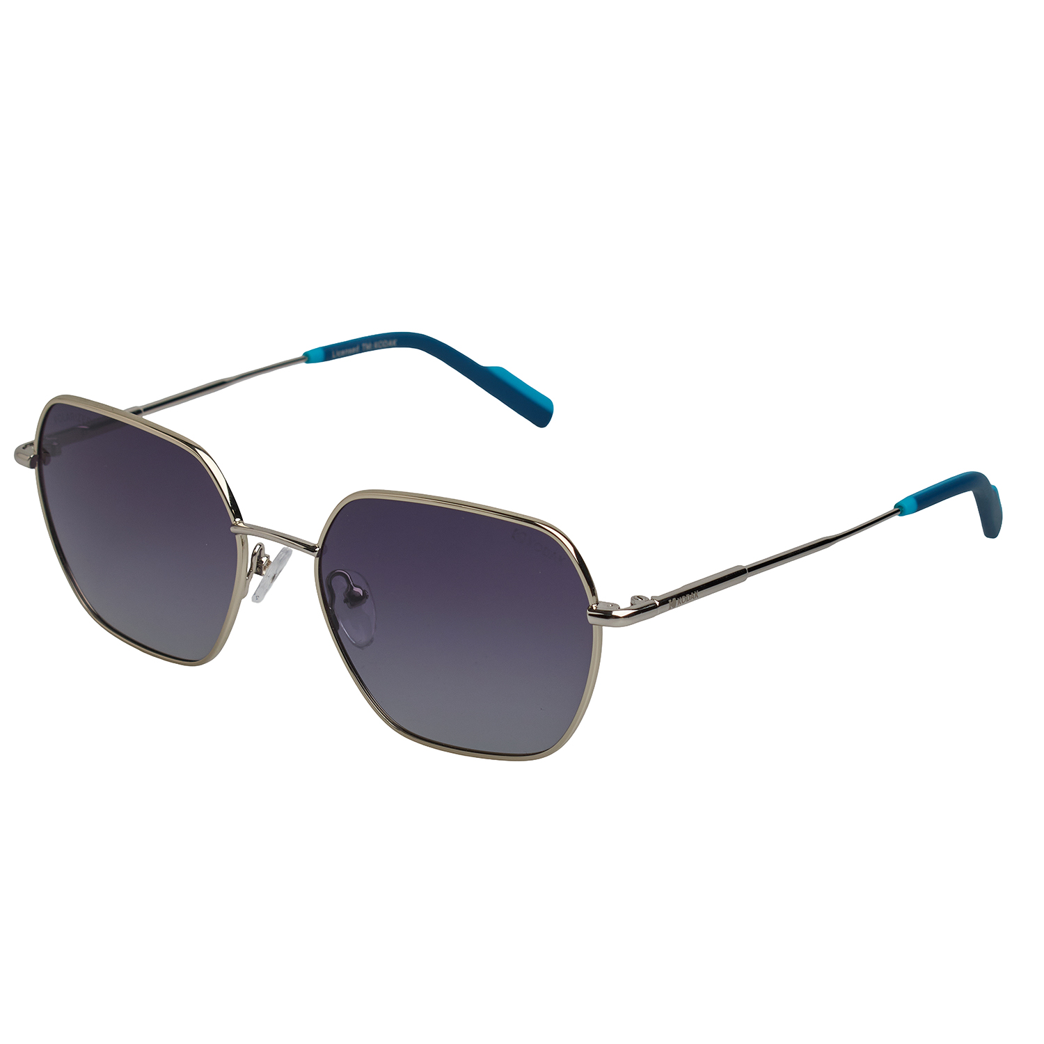 CF90081 Eckige polarisierte Sonnenbrille aus Metall für Damen Image