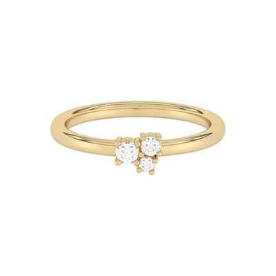 Diam Addict Ring 585 Gelbgold mit im Labor gezüchteten Diamanten Image
