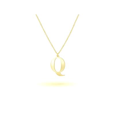 BEKA&BELL Anhänger mit Kette 925-Sterling Silber vergoldet Glänzend 45cm Image