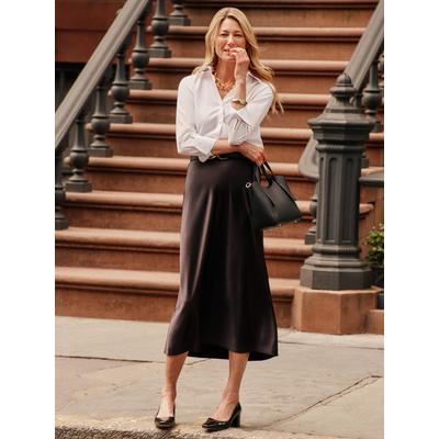 J.McLaughlin Women's Zahara Skirt Black, Size 2 | Spandex