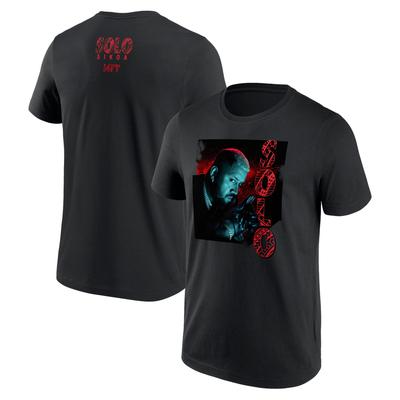 WWE Solo Sikoa Authentic T-Shirt - Schwarz - Herren Image