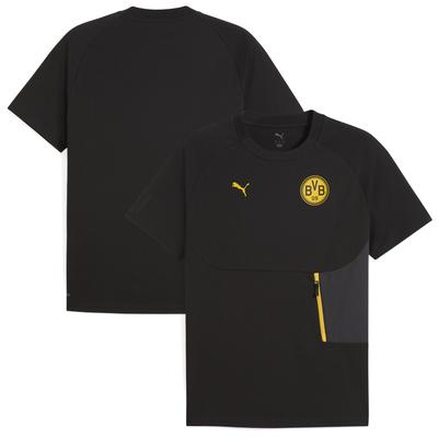 Borussia Dortmund PUMATECH Pocket T-Shirt - Schwarz Image