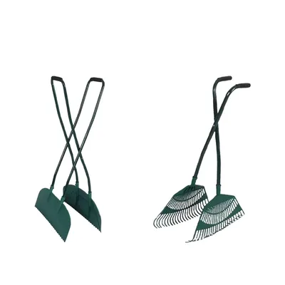 Leaf Grabber, Leaf Collector, Garden Tool, Easy to Use, Convenient Leaf Rake,