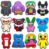 12/50 Stück MINISO Fuggler Monster Schuh Charms Cartoon Zähne Monster Schuhe Dekoration Zubehör Schnalle DIY Clogs Sandale Armband