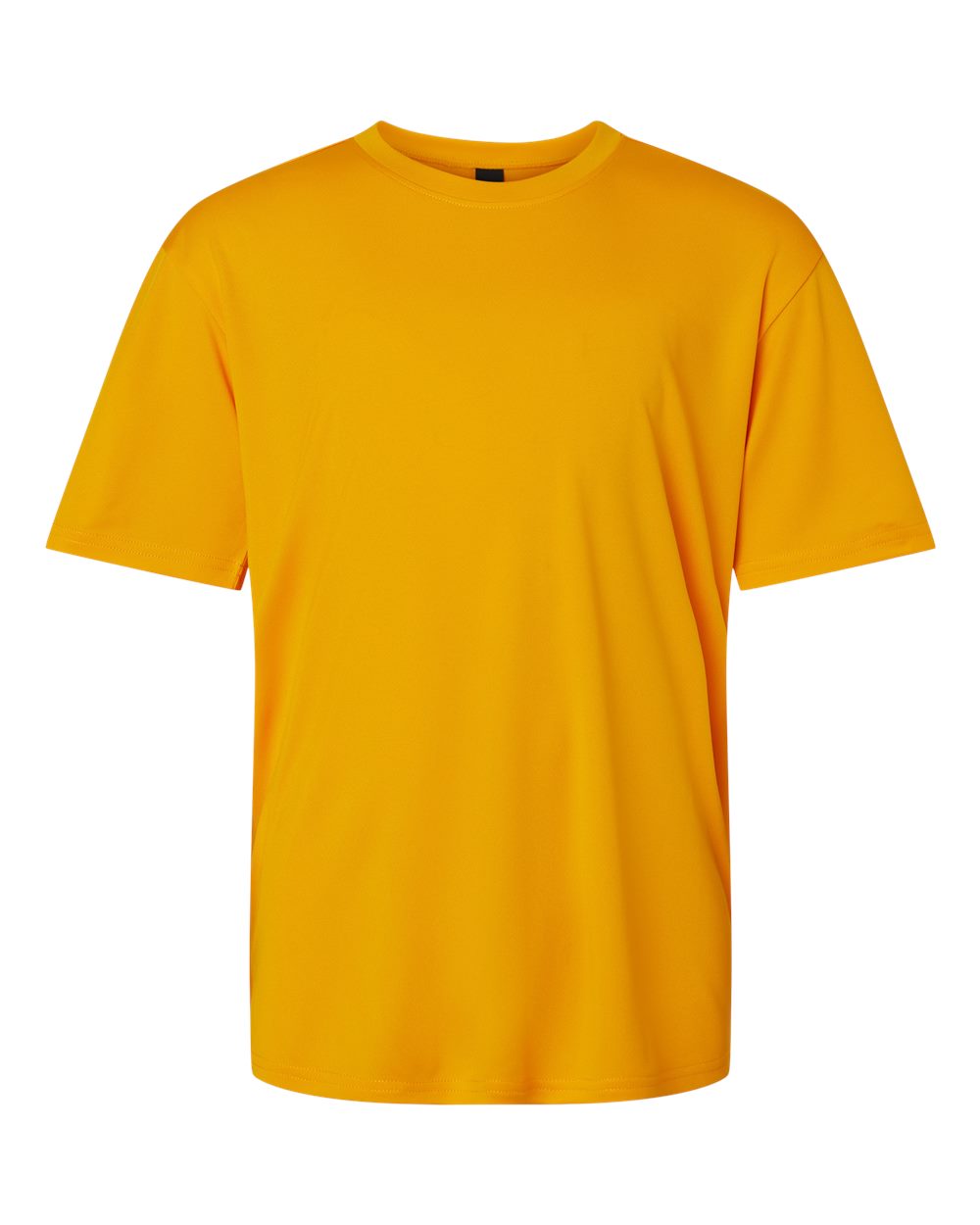 AllPro 48000Y Youth Pro-Lock Performance T-Shirt in Gold size Large | Polyester