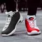 Scarpe da ginnastica da basket per giovani di marca originale Scarpe da basket sportive di alta qualità in pelle Stivali da basket medio-alti