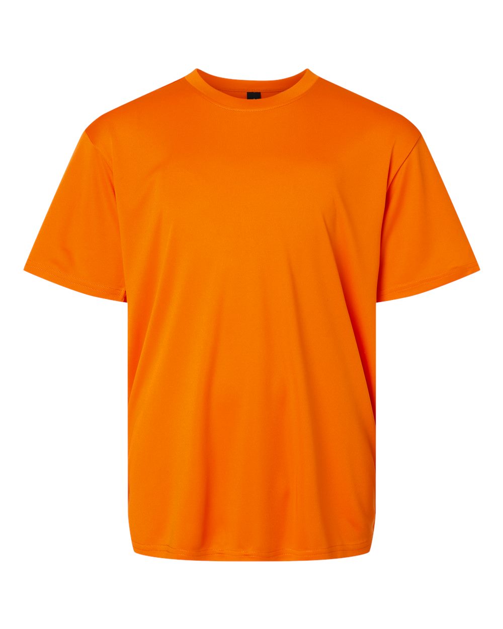 AllPro 48000Y Youth Pro-Lock Performance T-Shirt in Neon Orange size Medium | Polyester