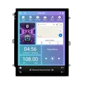 Podofo Lettore multimediale per auto da 9,7 pollici 4 + 64 GB USB Mirror Link Android Auto CarPlay Autoradio per GPS universale WIFI Lettore FM