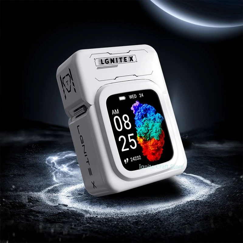 Neues intelligentes elektronisches Bluetooth-Touchscreen-Feuerzeug, hochwertiges intelligentes Feuerzeug, Zigarettenzubehör, Geschenk für Männer Image