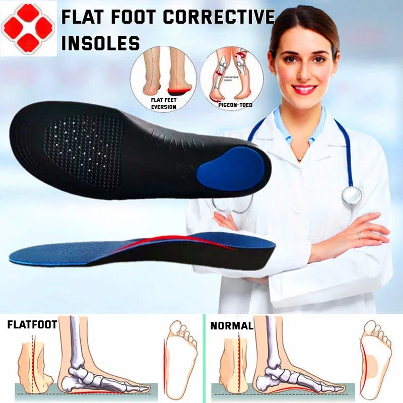 Sport Orthopädische Einlegesohle Plattfuß Orthopädische Arch Support Einlegesohlen Männer und Frauen Schuh Pad EVA Sport Einsatz Sneaker Kissen Sohle Image