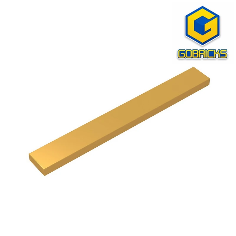 Gobricks GDS-565 Fliese 1 x 8, kompatibel mit Lego 4162, Kinderspielzeugteilen, baut technische Bausteine zusammen Image