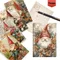 32pcs, Christmas gnome postcard, vintage, birthday/anniversary gift, collectible, suitable for gifting, can be mailed.