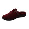 Pantoffel ROHDE "BARI", Damen, Gr. 36, rot (bordeaux), Filz, klassisch, Schuhe, Hausschuh, Clog, Schlappen in klassischer Optik