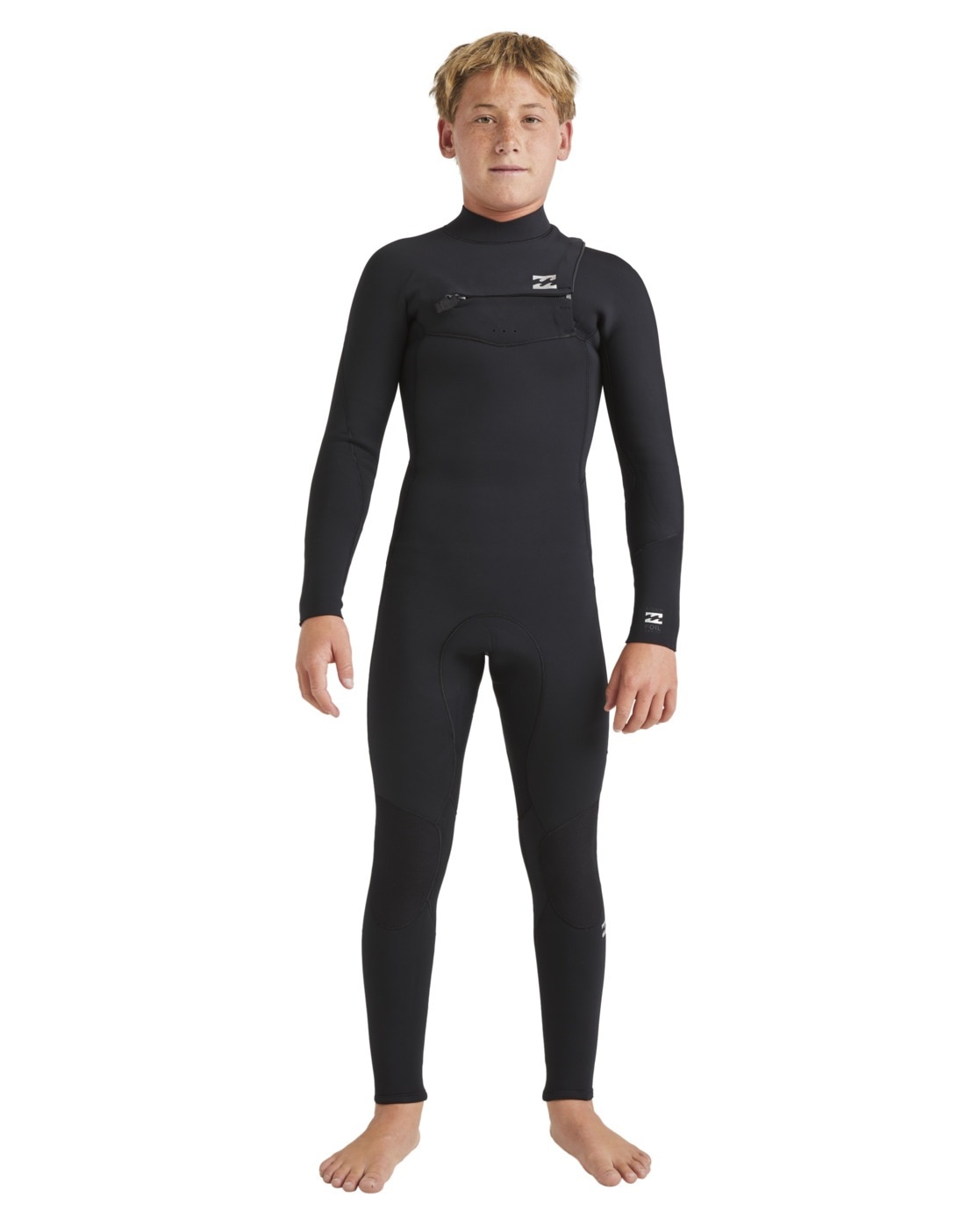 Neoprenanzug BILLABONG "4/3mm Foil", Kinder, Gr. 14 ( 155-163cm & 46-50 kg), schwarz, 80% Neopren, 20% Nylon, Sportanzüge Image