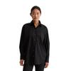 Langarmbluse MARC O'POLO "aus Premium Cotton Stretch", Damen, Gr. 34, schwarz, Obermaterial: 98% Baumwolle, 2% Elasthan, unifarben, elegant, lässig geschnitten normal, Langarm Manschette, Blusen