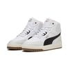 Sneaker PUMA "SHUFFLE DOWNTOWN MID", Gr. 45, schwarz (puma weiß, puma schwarz, vapor gray), sportlich, Schuhe