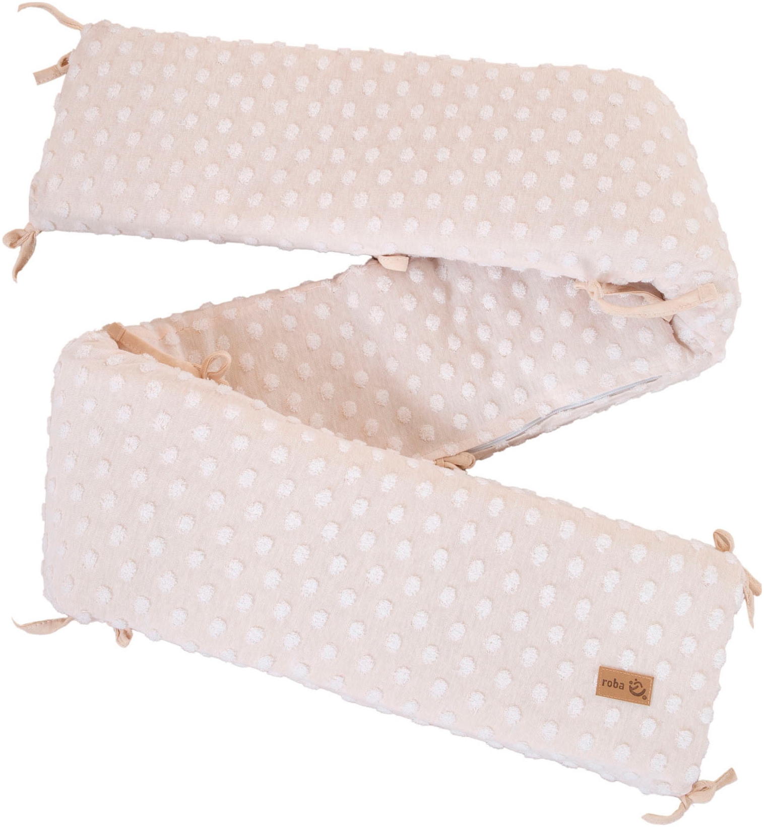 Bettnestchen ROBA "frosty almond", frosty almond, Obermaterial: 80% Baumwolle, 20% Polyester, Bettnestchen Image