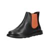 Stiefelette FLY LONDON "Fly London Stiefelette Leder/Textil", Damen, Gr. 41, rot (schwarz, rot), Leder, Textil, casual, Schuhe