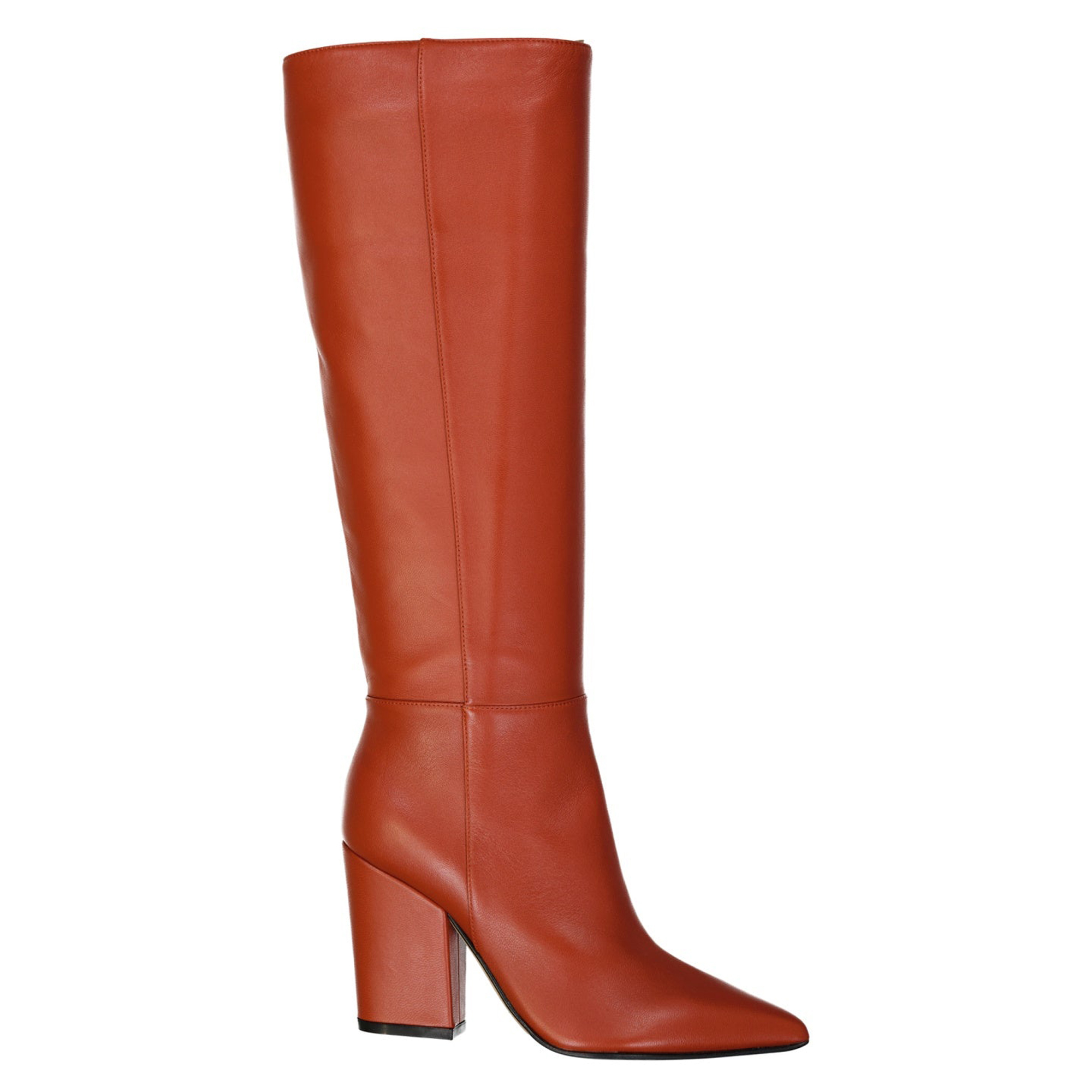 SERGIO ROSSI Lederstiefel mit Absatz