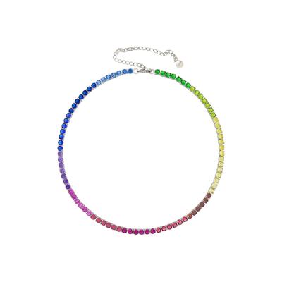 Fashionbox Collier rhodiniert mit Zirkonia multicolor Image