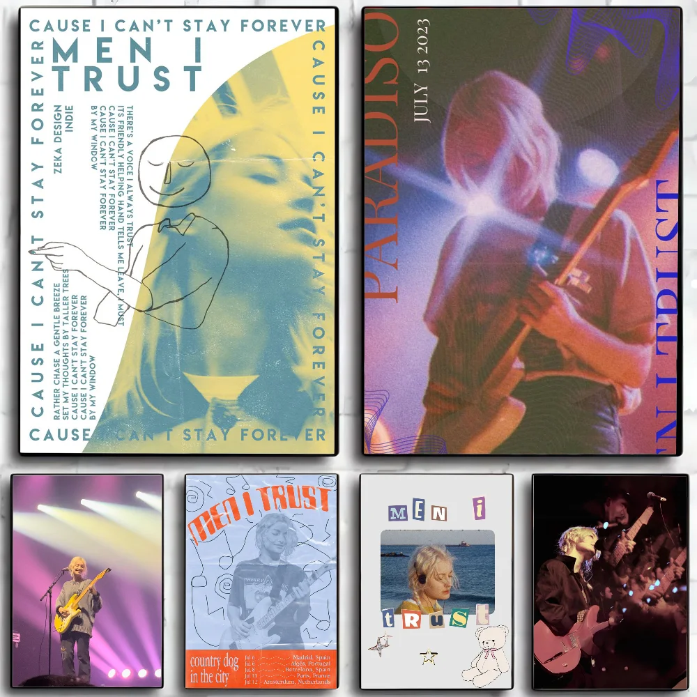 Sänger M-Men I Trust Poster HD Poster Home Wohnzimmer Schlafzimmer Bar Cafe Art Decor Image