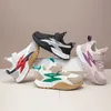 Kinder Casual Sportschuhe Laufen Wandern Anti-slip Mesh Turnschuhe Klett Leichte Atmungsaktive Turnschuhe Weichen Boden Kind Schuhe