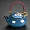 Large Capacity teapot 700ml Ceramics coffee pot with beam pot tea set small teapot tea cup household flower tea making teapot