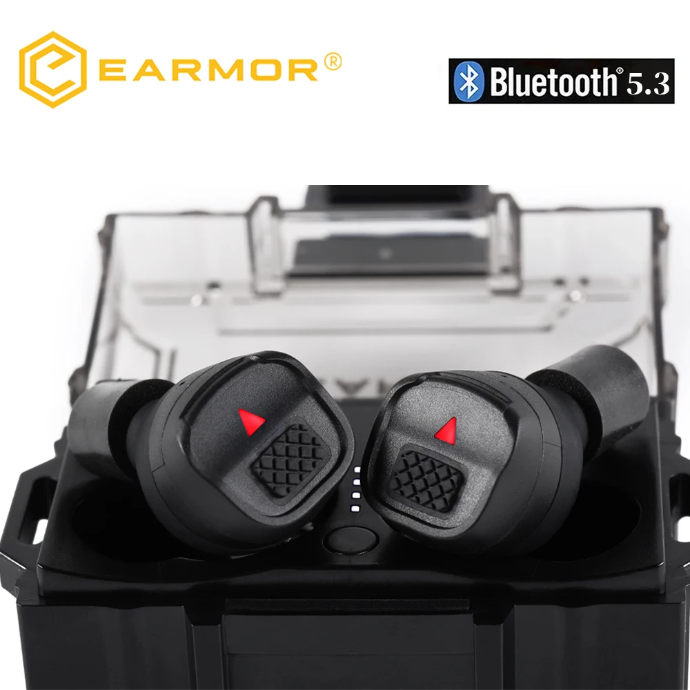 EARMOR M20T Drahtlose Ohrhörer V5.3 Headset Gehörschutz NRR26db Nosie Cancelling Kopfhörer IPX5 Wasserdicht Image
