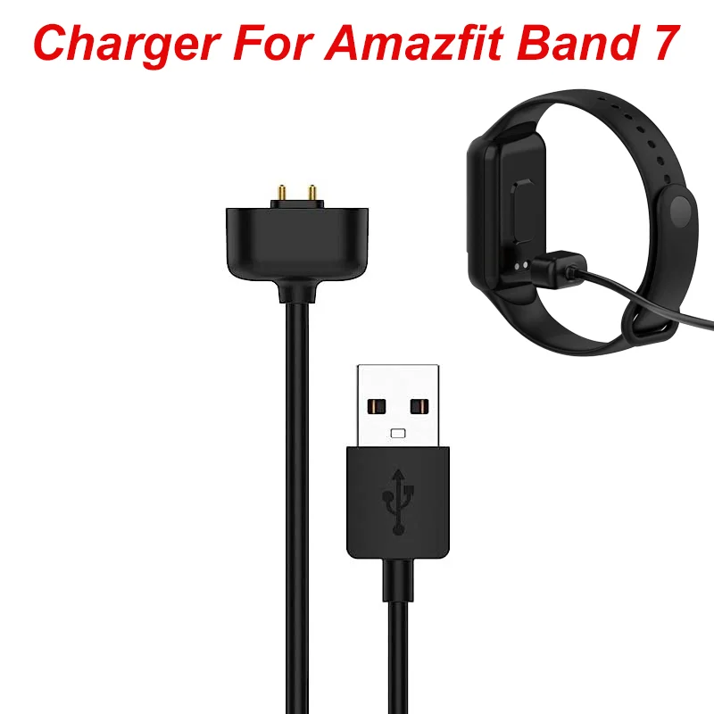 Für Amazfit Band 7, Ladegerät, USB-Ladegerät, Smartwatch-Ladegerät, Ersatz-Ladegerät, 3,3 Fuß Image