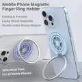 Cellulari colorati Lucky Wheel Supporto magnetico forte su due lati per staffa portatile pieghevole girevole per telefono cellulare iPhone