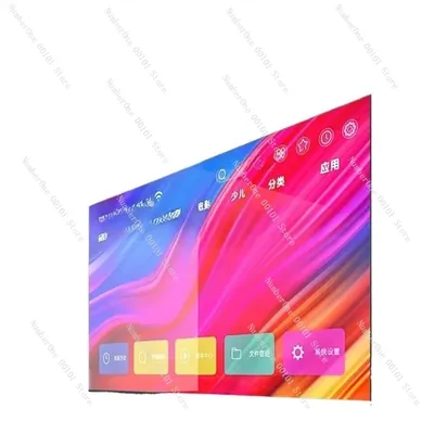 Borderless Full Screen 100-inch TV, 120 Network Wi-Fi, 75 Far-field Voice, 85-inch HD 4K LCD Display, Ultra-clear Visuals Home