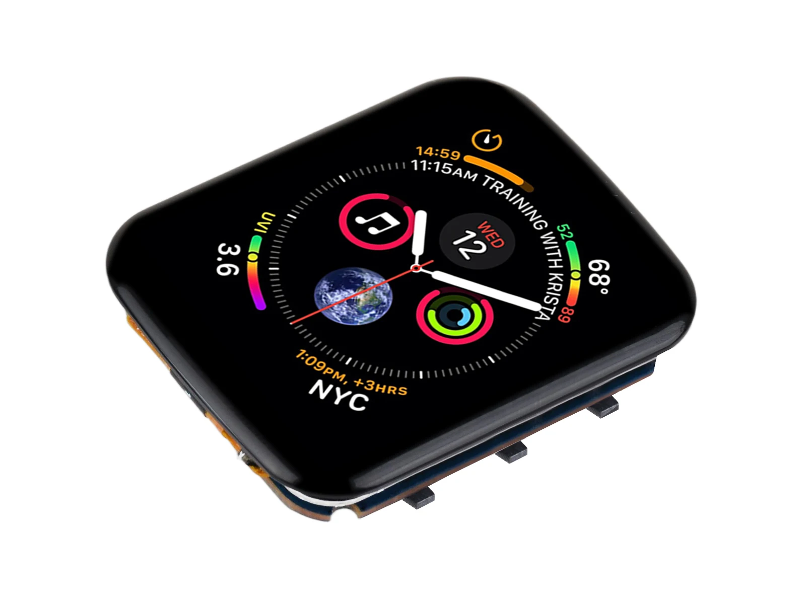 Waveshare ESP32-C6 1,69-Zoll-Display-Entwicklungsboard 240 x 280 Pixel, unterstützt Wi-Fi 6/BLE 5, ESP32 mit Display-SPI-Schnittstelle Image