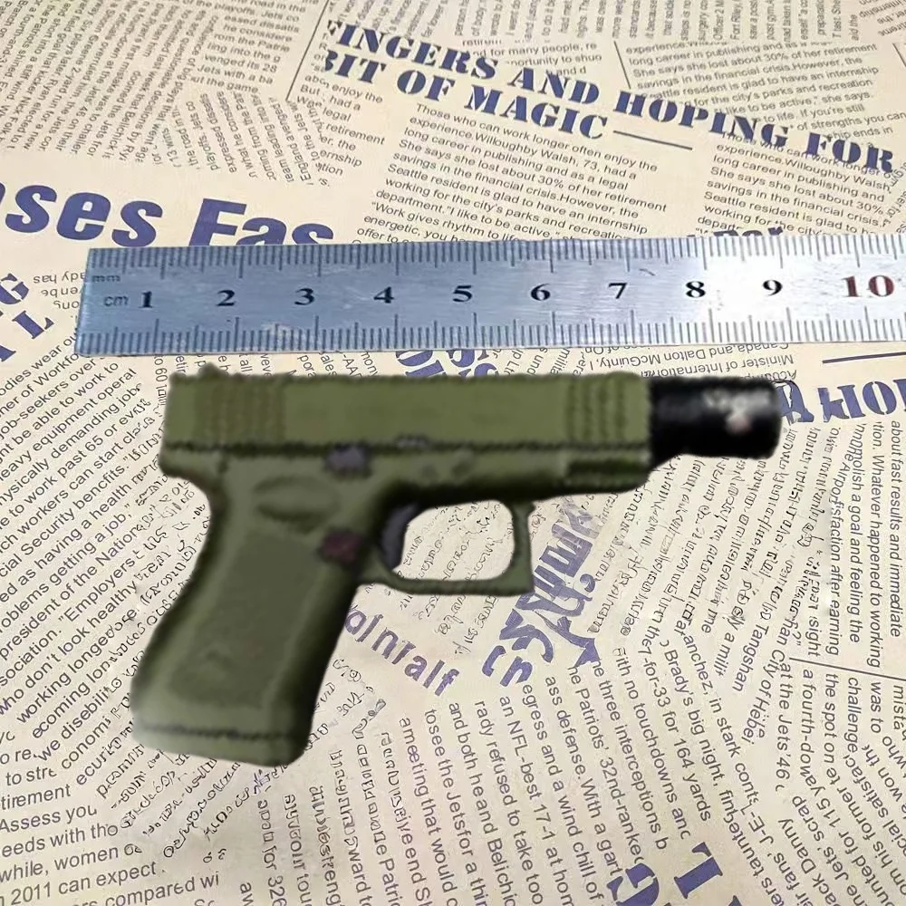 Kreative Outdoor Winddicht Dual Flamme Metall Zigarre Leichter Personalisierte Mini Pistole Geformt Butan Gas Turbine Leichter Werkzeug Men'sGift Image