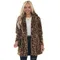 Abbigliamento donna con stampa leopardata autunno e inverno europeo e americano moda temperamento imitazione pelliccia abbigliamento donna con p
