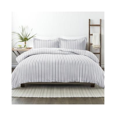 Home Collection Premium Ultra Soft Vertical Dreams Pattern 3Pc Duvet Cover Set