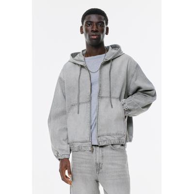 Denim Hooded Jacket