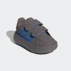 Sneaker ADIDAS SPORTSWEAR "ADIDAS DISNEY BALOO GRAND COURT KINDER", Gr. 25, charcoal, bright royal, charcoal, Synthetik, sportlich, Schuhe