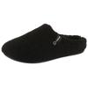 Pantoffel VERBENAS, Herren, Gr. 41, schwarz, Textil, klassisch, Schuhe, Homeslipper, Wohlfühlschuh, Hausschuh mit Label
