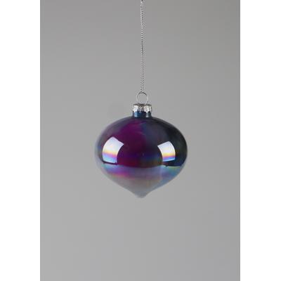 Dekokugel AM DESIGN "Weihnachstsdekoration aus Glas", irisierend, H:8cm, Glas, Dekofiguren, 6er Set Image