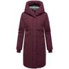 Wintermantel NAVAHOO "Domingaa 14", Damen, Gr. S (36), rot (weinrot), Obermaterial: 100% Polyester, Futter 1: 95% Polyester, 5% Elasthan, Futter 2: 100% Polyester, Wattierung: 100% Polyester, Ärmelfutter: 100% Polyester, feminin, figurumspielend...