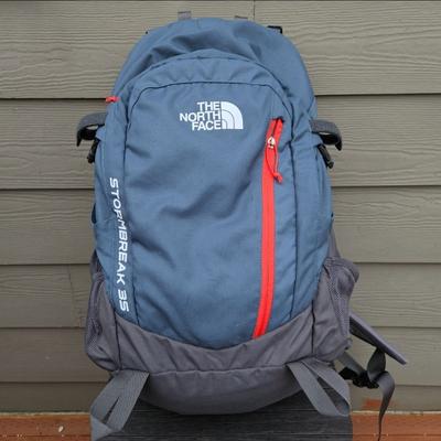 The North Face Bags | The North Face Tnf Stormbreak 35 L Backpack Hiking Pack Gray Blue Pack Men Large | Color: Blue/Gray | Size: Os