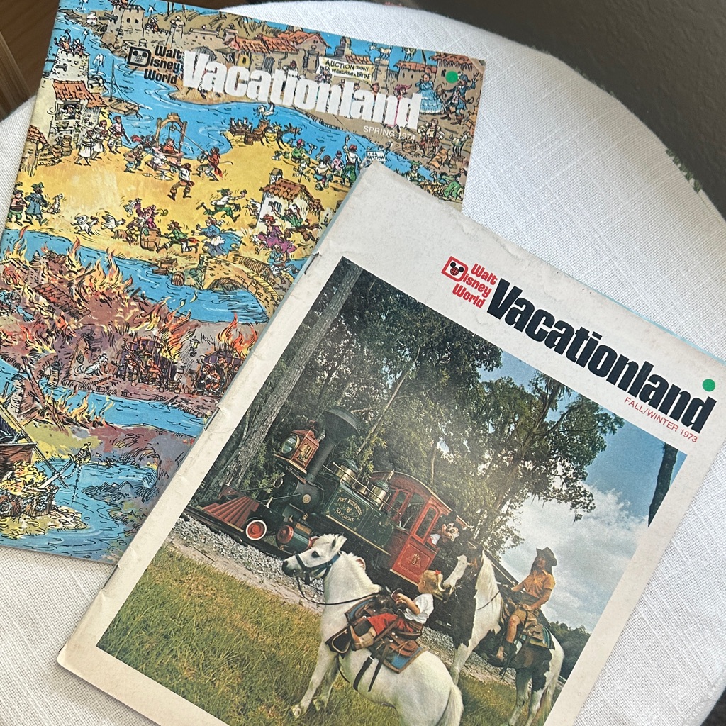Disney Other | Disney World Vacationland Magazines 1970s | Color: Green/White | Size: Os