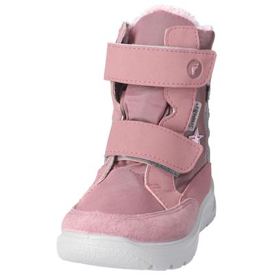 Stiefelette RICOSTA "Ricosta Stiefelette Lederimitat/Textil", Kinder, Gr. 32, rosa (candy), Lederimitat, Textil, casual, Schuhe Image