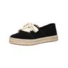 Espadrille TOMS "TOMS Halbschuhe Leder", Damen, Gr. 40, schwarz, Leder, casual, Schuhe