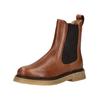 Stiefelette PAVEMENT "Pavement Stiefelette Leder/Textil", Damen, Gr. 39, braun (tan), Leder, Textil, casual, Schuhe