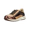 Sneaker ARA "Ara Sneaker Leder/Textil", Damen, Gr. 42, braun (bronze), Leder, Textil, casual, Schuhe