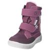 Stiefelette RICOSTA "Ricosta Stiefelette Lederimitat/Textil", Kinder, Gr. 29, rot (merlot), Lederimitat, Textil, casual, Schuhe