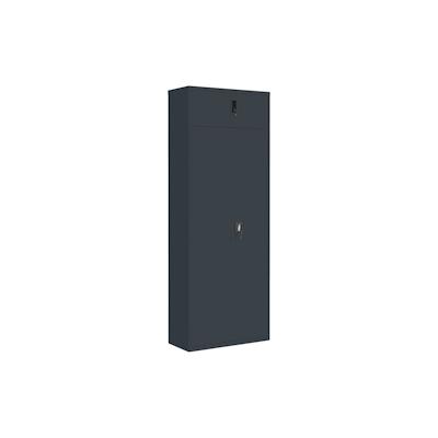 vidaXL Aktenschrank Anthrazit 90x40x240 cm Stahl Image