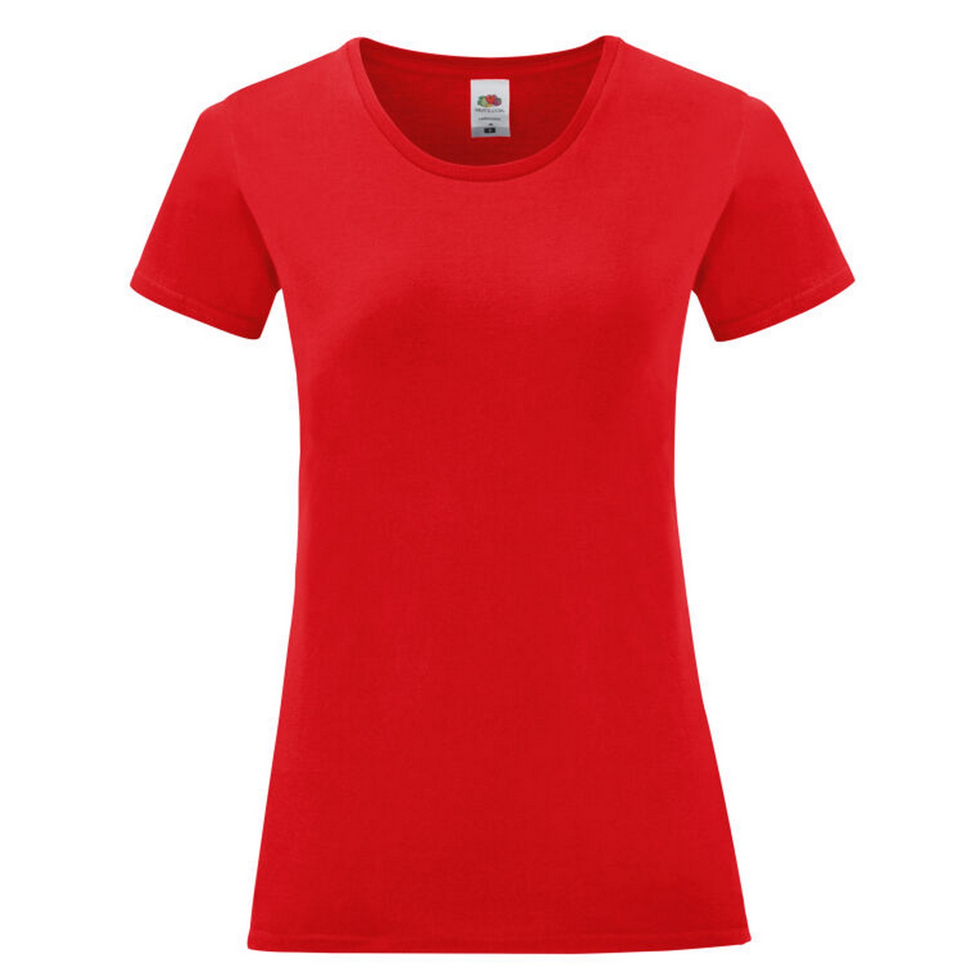 Fruit of the Loom - "Iconic" T-Shirt für Damen (Rot) Image