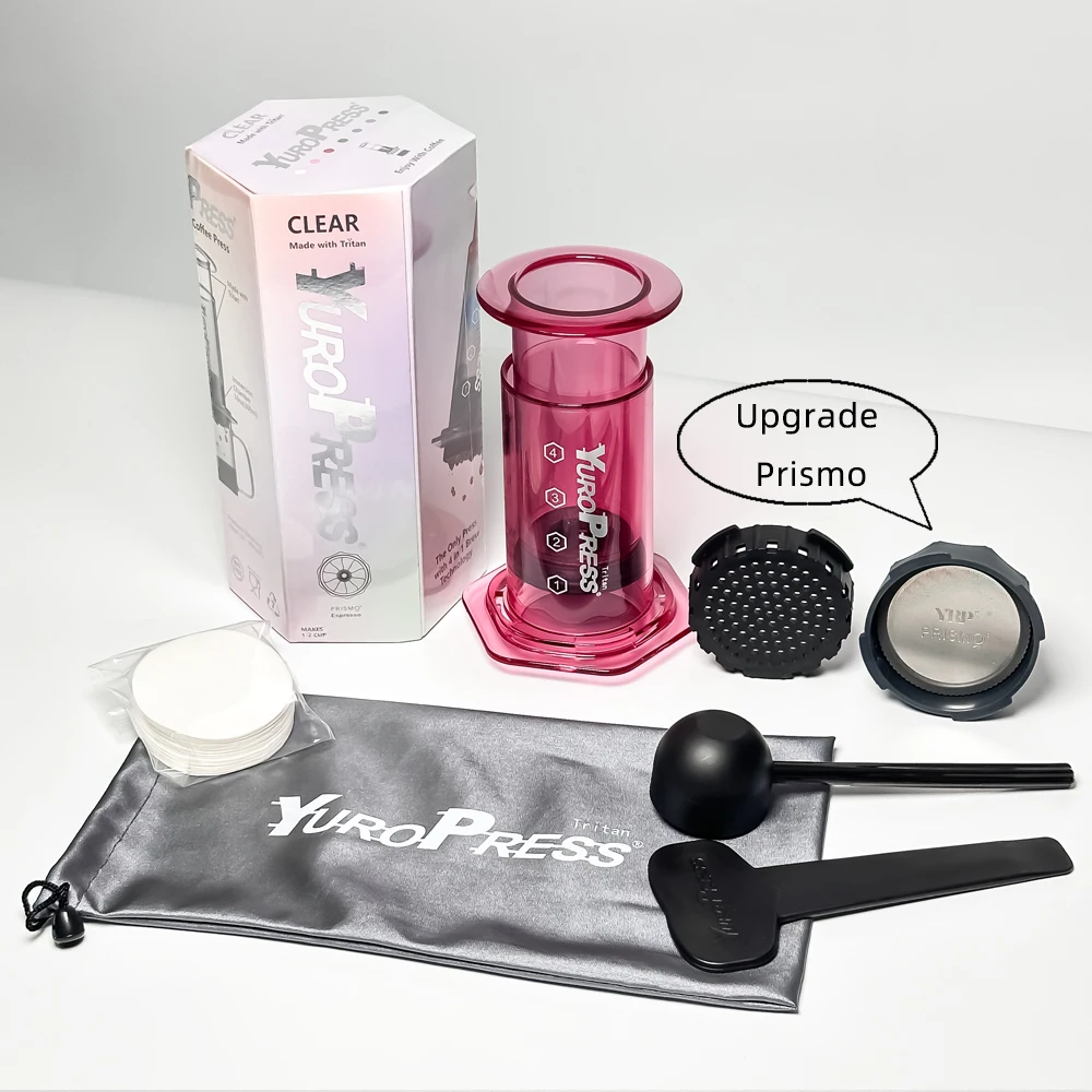 Yuropress cafetière expresso Portable cafetière eau chaude/froide presse à Air voyage presse française presse à main marmite froide hikin